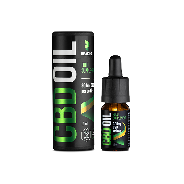 Reakiro 3% 300mg Full Spectrum CBD Oil - 10ml (BUY 1 GET 1 FREE) | The CBD Hut 