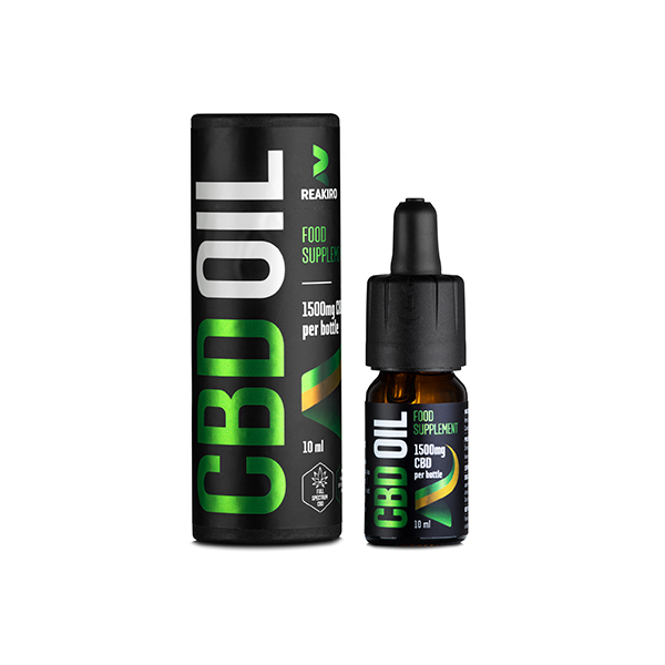 Reakiro 15% 1500mg Full Spectrum CBD Oil - 10ml (BUY 1 GET 1 FREE)