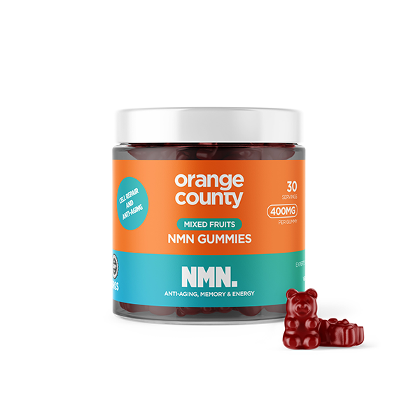 Orange County NMN (Nicotinamide) Gummies - 30 Pieces - Shop Now At The CBD Hut 