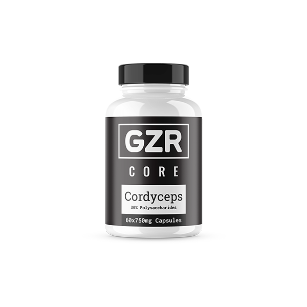 GZR 750mg Cordyceps Capsules - 60 Capsules - The CBD Hut