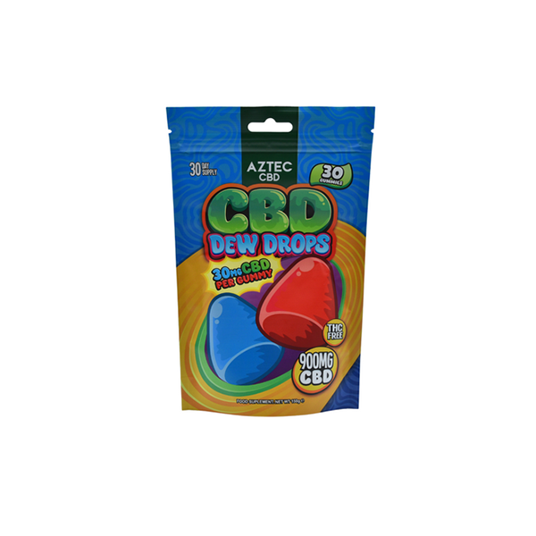 Aztec CBD 900mg Gummies - 150g - Shop Now At The CBD Hut 