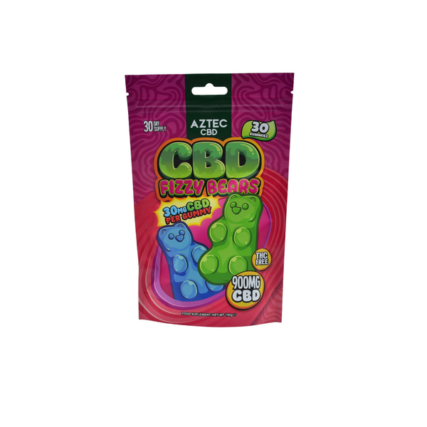 Aztec CBD 900mg Gummies - 150g - Shop Now At The CBD Hut 