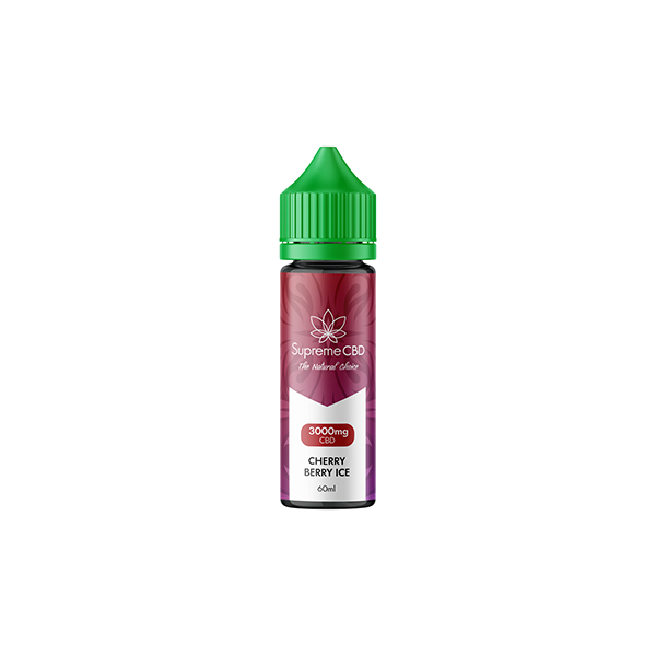 Supreme CBD 3000mg E-Liquid - 60ml (80PG/20VG) - Shop Now At The CBD Hut 