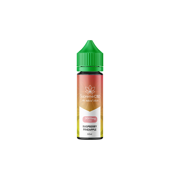 Supreme CBD 3000mg E-Liquid - 60ml (80PG/20VG) - Shop Now At The CBD Hut 