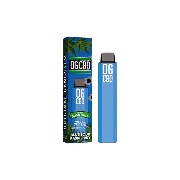 Darwin CBD OG CBD 2000mg Disposable Vape 3000 Puffs - Shop Now At The CBD Hut 