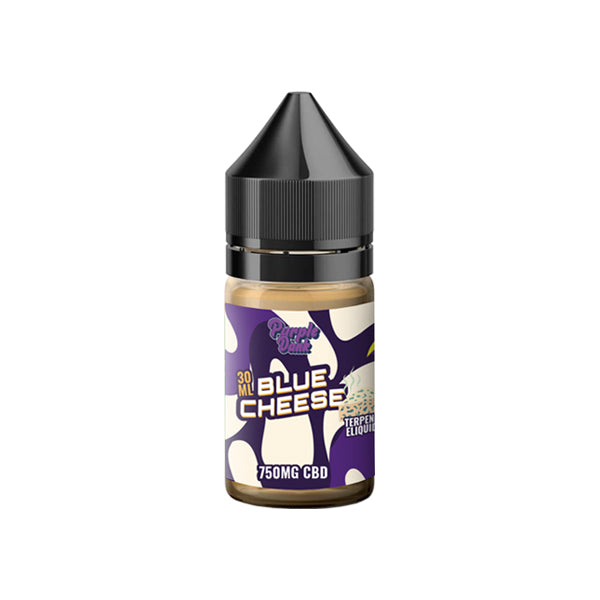 E-liquide CBD à spectre complet 750 mg infusé de terpènes Purple Dank 30 ml (ACHETER-EN 1, OBTENIR 1 GRATUIT)