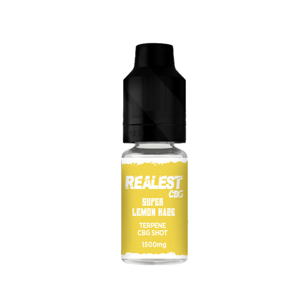 Realest CBD 1500mg Terpene Infused CBG Booster Shot 10ml (BUY 1 GET 1 FREE) - Shop Now At The CBD Hut 