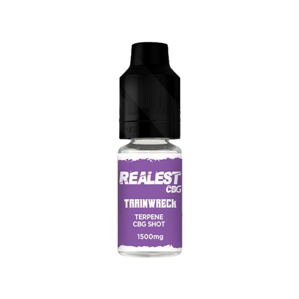 Realest CBD 1500mg Terpene Infused CBG Booster Shot 10ml (BUY 1 GET 1 FREE) - Shop Now At The CBD Hut 