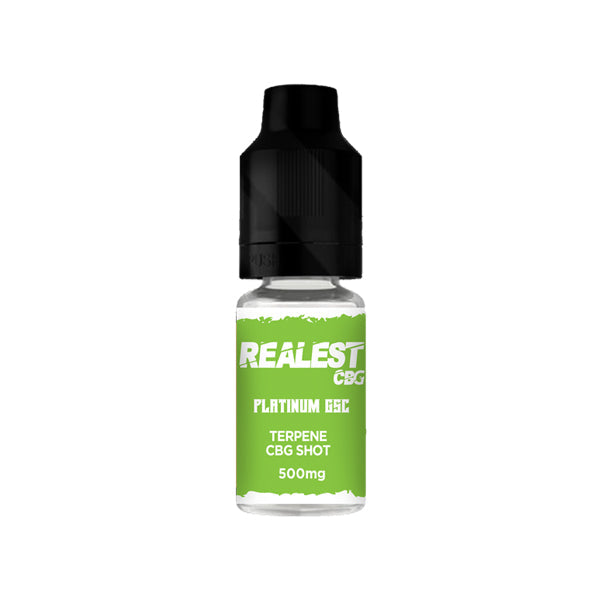 Realest CBD 500 mg Booster de CBG infusé de terpènes 10 ml (ACHETER-EN 1, OBTENIR 1 GRATUIT)