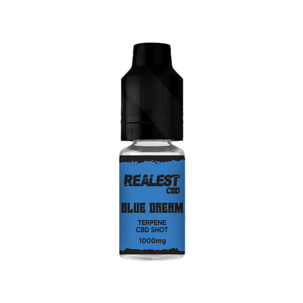 Realest CBD 1000mg Terpene Infused CBD Booster Shot - 10ml (BUY 1 GET 1 FREE)