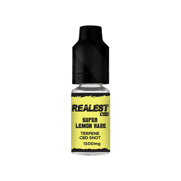 Realest CBD 1500 mg Infusión de refuerzo de CBD con infusión de terpenos 10 ml (COMPRAR 1 OBTENER 1 GRATIS)