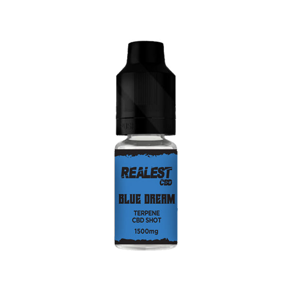 Realest CBD 1500mg Terpene Infused CBD Booster Shot - 10ml (BUY 1 GET 1 FREE)