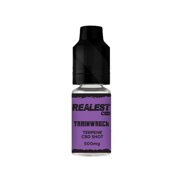 Realest CBD 500mg Terpene Infused CBD Booster Shot - 10ml (BUY 1 GET 1 FREE) - Shop Now At The CBD Hut 