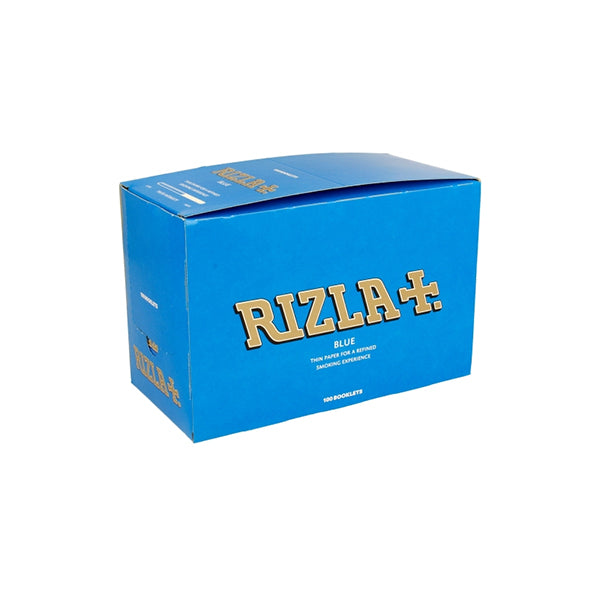 100 feuilles à rouler Rizla bleues régulières