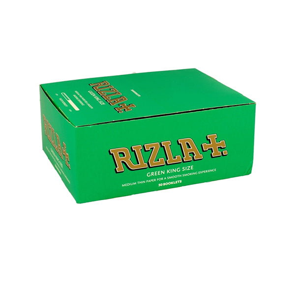 50 Feuilles à Rouler Rizla Vertes King Size