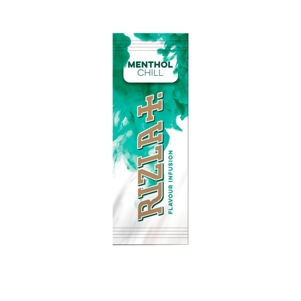 Rizla Chill Menthol Flavour Infusion Cards - 25 Packs