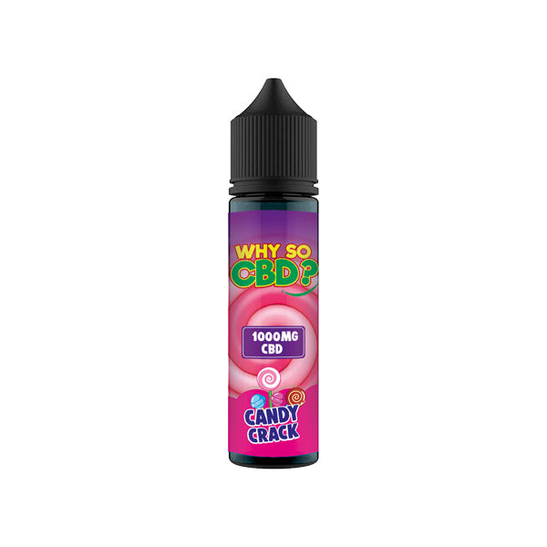 Why So CBD? 1000mg Full Spectrum CBD E-liquid - 60ml - Shop Now At The CBD Hut 