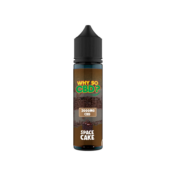 Why So CBD? 2000mg Full Spectrum CBD E-liquid - 60ml - Shop Now At The CBD Hut 