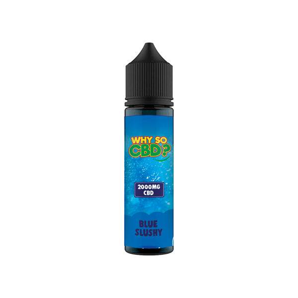 Why So CBD? 2000mg Full Spectrum CBD E-liquid - 60ml - Shop Now At The CBD Hut 