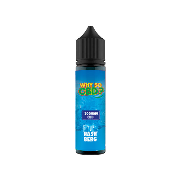 Why So CBD? 2000mg Full Spectrum CBD E-liquid - 60ml - Shop Now At The CBD Hut 