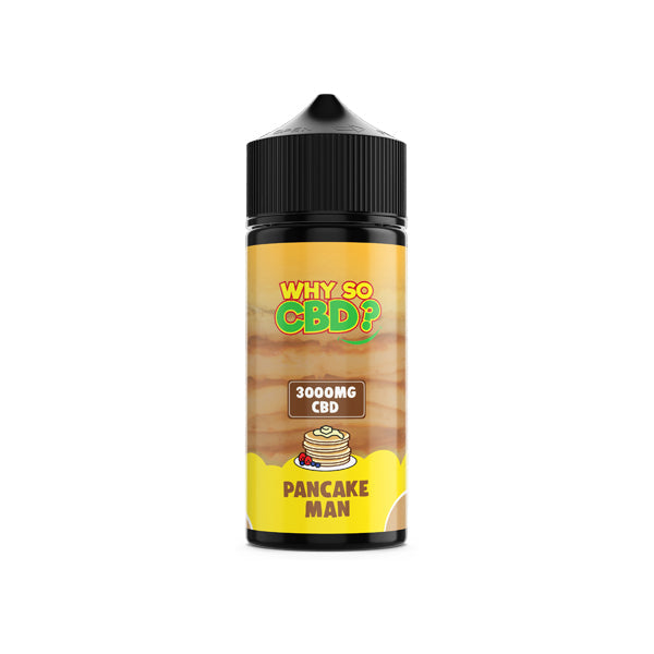 Why So CBD? 3000mg Full Spectrum CBD E-liquid 120ml - The CBD Hut