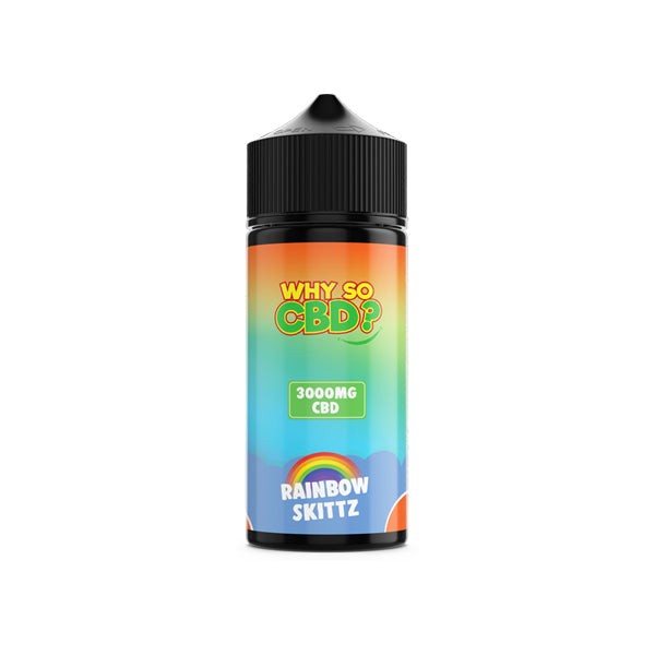 Why So CBD? 3000mg Full Spectrum CBD E-liquid 120ml - The CBD Hut