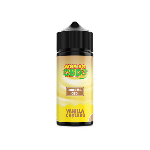 Why So CBD? 3000mg Full Spectrum CBD E-liquid 120ml - The CBD Hut