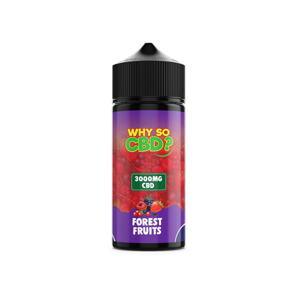 Why So CBD? 3000mg Full Spectrum CBD E-liquid 120ml - The CBD Hut