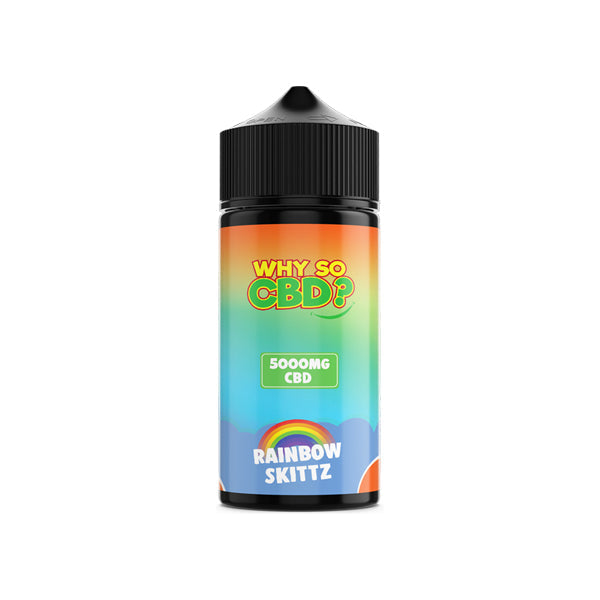 Why So CBD? 5000mg Full Spectrum CBD E-liquid 120ml - The CBD Hut