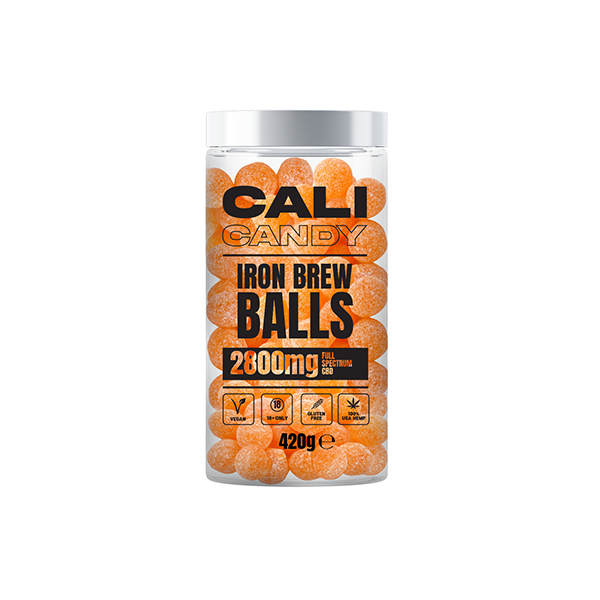 CALI CANDY MAX 2800 mg Dulces veganos de CBD de espectro completo - 10 Sabores