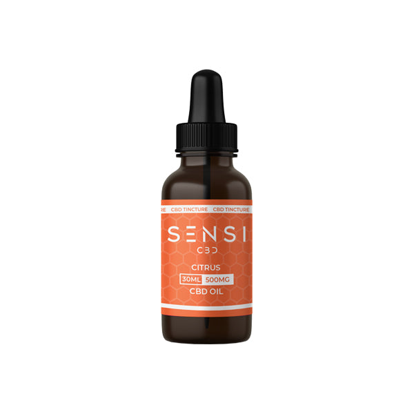 Sensi 500mg Broad-Spectrum CBD Oil Tincture - 30ml (BUY 1 GET 1 FREE)