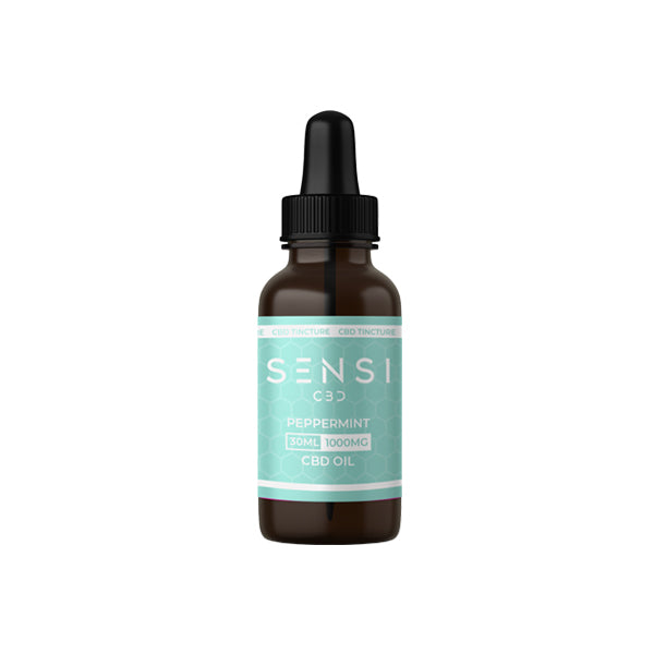 Sensi 1000mg Broad-Spectrum CBD Oil Tincture - 30ml (BUY 1 GET 1 FREE)