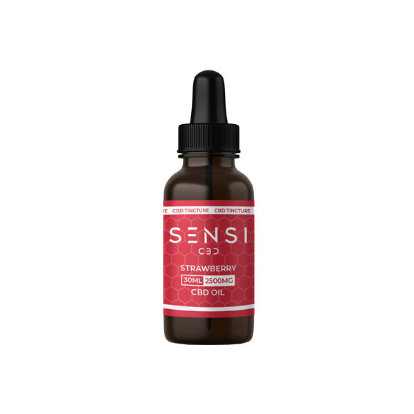 Sensi CBD 2500mg CBD Broad-Spectrum Tincture Oil - 30ml (BUY 1 GET 1 FREE) - Shop Now At The CBD Hut 