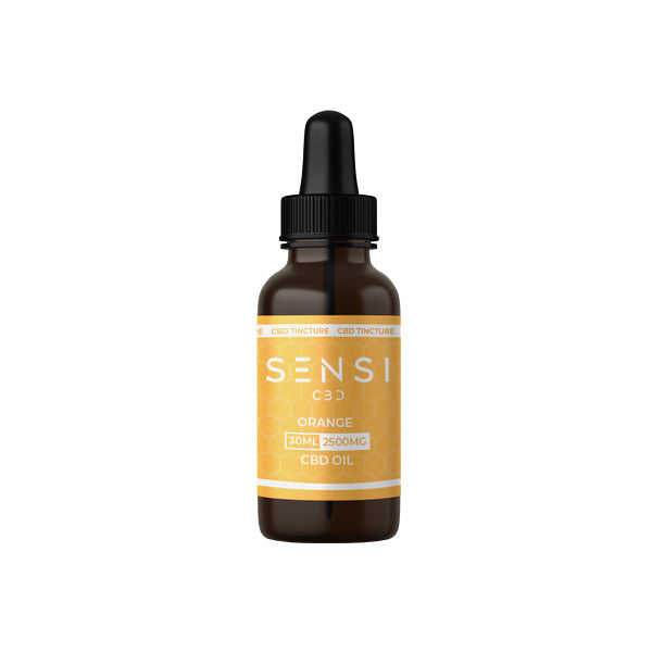 Sensi CBD 2500mg CBD Broad-Spectrum Tincture Oil - 30ml (BUY 1 GET 1 FREE) - Shop Now At The CBD Hut 