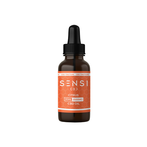 Sensi 2500mg Broad-Spectrum CBD Oil Tincture - 30ml (BUY 1 GET 1 FREE)