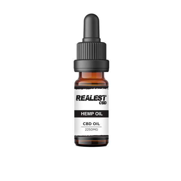 Realest CBD 2250mg Broad Spectrum CBD Hemp Oil - 10ml (BUY 1 GET 1 FREE)