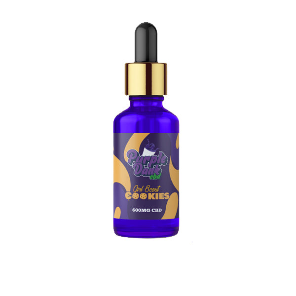 Purple Dank CBD 600 mg Huile de CBD aromatisée à spectre complet 30 ml (ACHETER-EN 1, OBTENIR 1 GRATUITE)