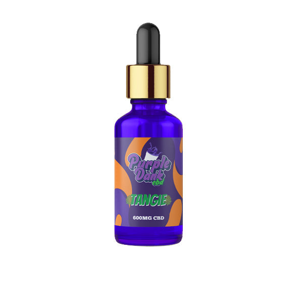 Purple Dank CBD 600 mg Huile de CBD aromatisée à spectre complet 30 ml (ACHETER-EN 1, OBTENIR 1 GRATUITE)