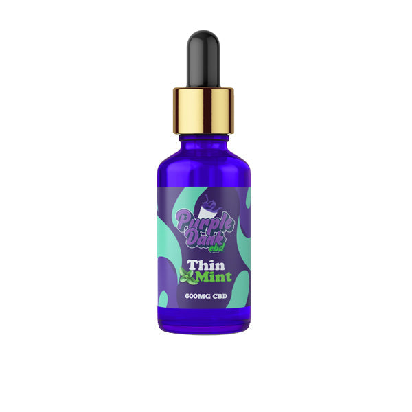 Purple Dank CBD 600 mg Huile de CBD aromatisée à spectre complet 30 ml (ACHETER-EN 1, OBTENIR 1 GRATUITE)