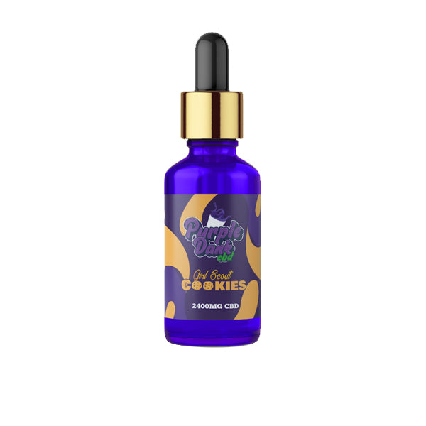 Purple Dank CBD 2400 mg Aceite de CBD de espectro completo aromatizado 30 ml (COMPRAR 1 OBTENER 1 GRATIS)