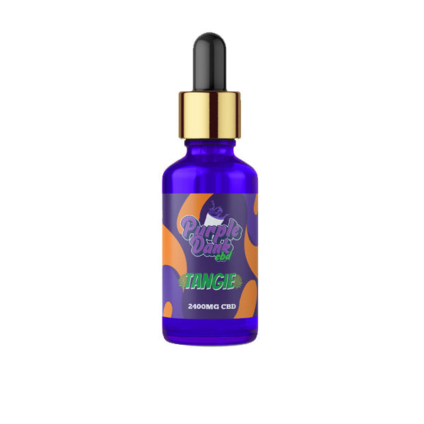 Purple Dank CBD 2400 mg Aceite de CBD de espectro completo aromatizado 30 ml (COMPRAR 1 OBTENER 1 GRATIS)