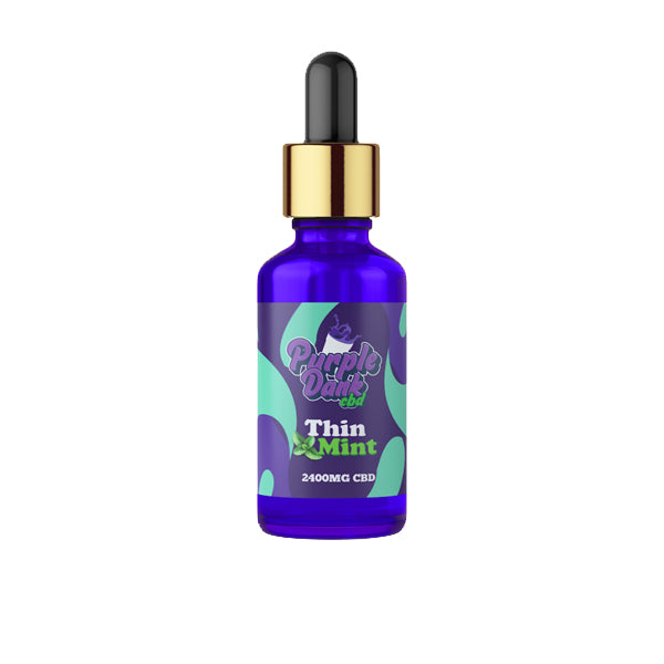 Purple Dank 2400mg Full-Spectrum CBD Flavoured Oil - 30ml (BUY 1 GET 1 FREE)