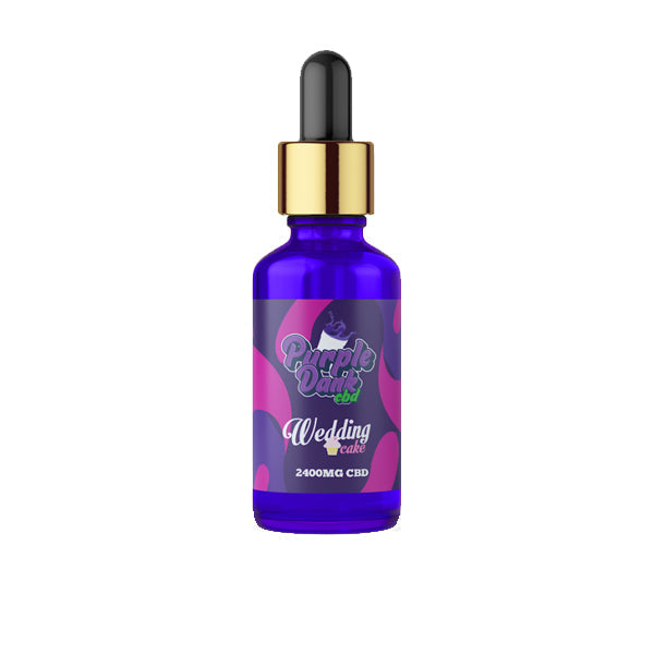 Purple Dank 2400mg Full-Spectrum CBD Flavoured Oil - 30ml (BUY 1 GET 1 FREE)