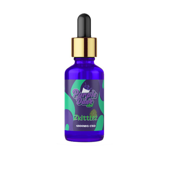 Purple Dank CBD 4800mg Flavoured Full-Spectrum CBD Oil - 30ml (BUY 1 GET 1 FREE) - Shop Now At The CBD Hut 