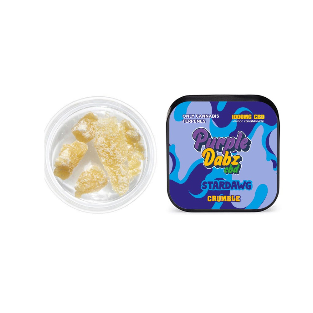 Purple Dabz de Purple Dank 1000 mg CBD Crumble - Strawdawg (COMPRAR 1 OBTENER 1 GRATIS)