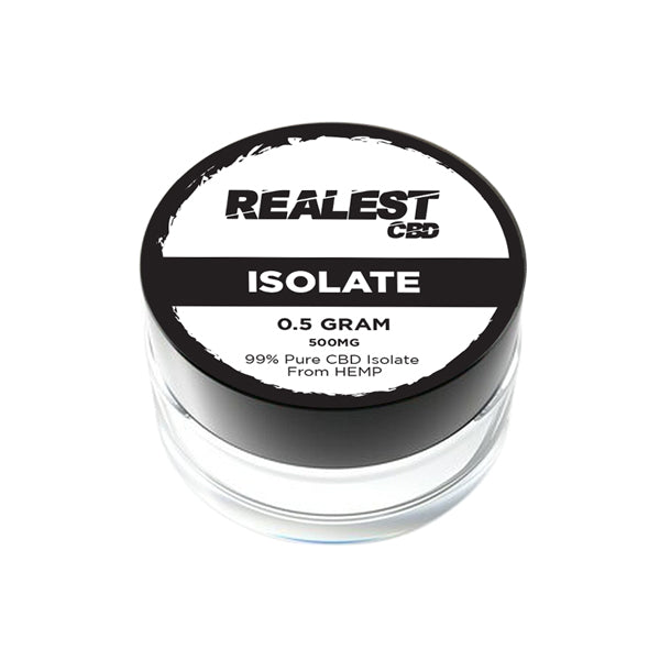 Realest CBD 500 mg de aislado de CBD (COMPRAR 1 OBTENER 1 GRATIS)