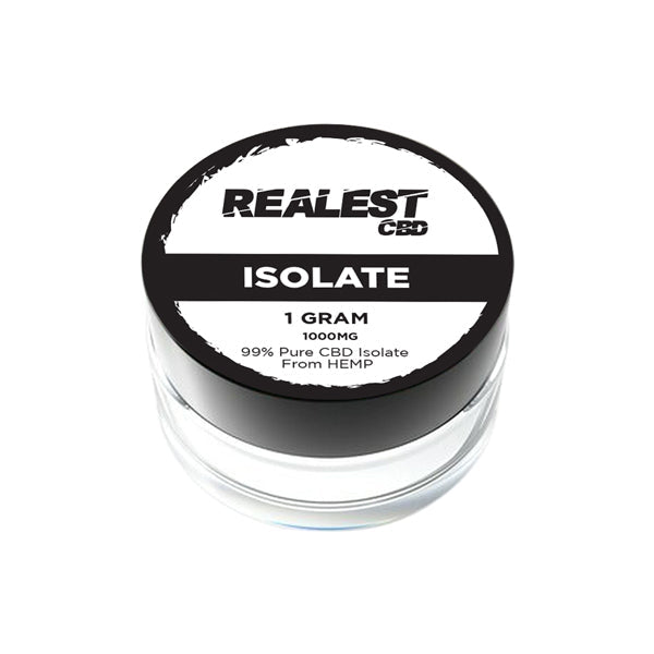 Isolat de CBD Realest CBD 1000 mg (ACHETER-EN 1, OBTENIR 1 GRATUIT)