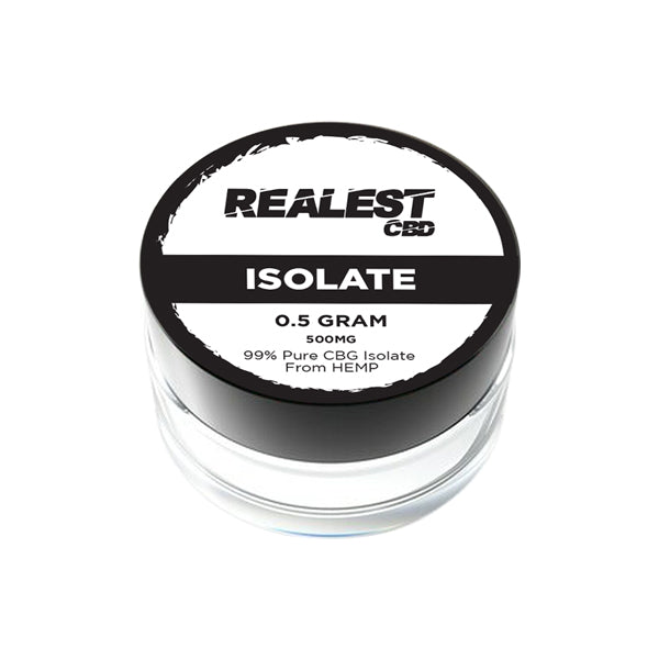 Realest CBD 500mg CBG Isolat (ACHETER-1, OBTENIR-1 GRATUIT)