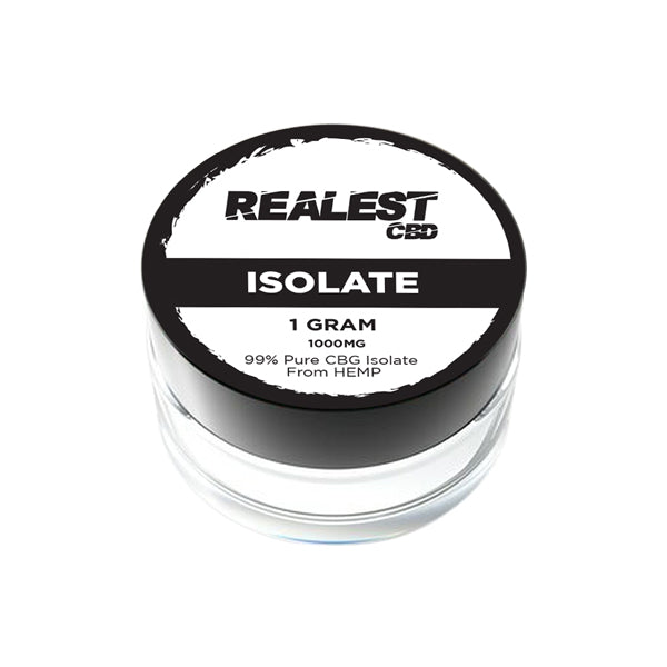 Realest CBD 1000mg CBG Isolat (ACHETER-1, OBTENIR-1 GRATUIT)