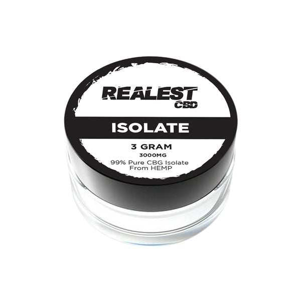 Realest CBD 3000mg CBG Isolat (ACHETER-1, OBTENIR-1 GRATUIT)